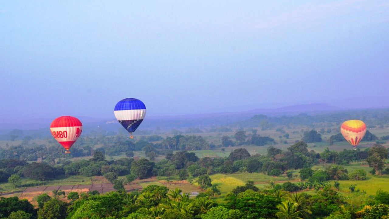 Ballooning from Dambulla