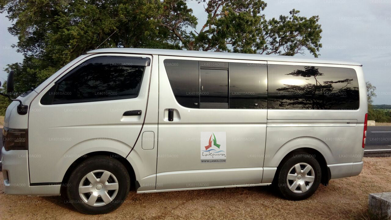 Wilpattu City to Colombo Airport (CMB) Private Transfer