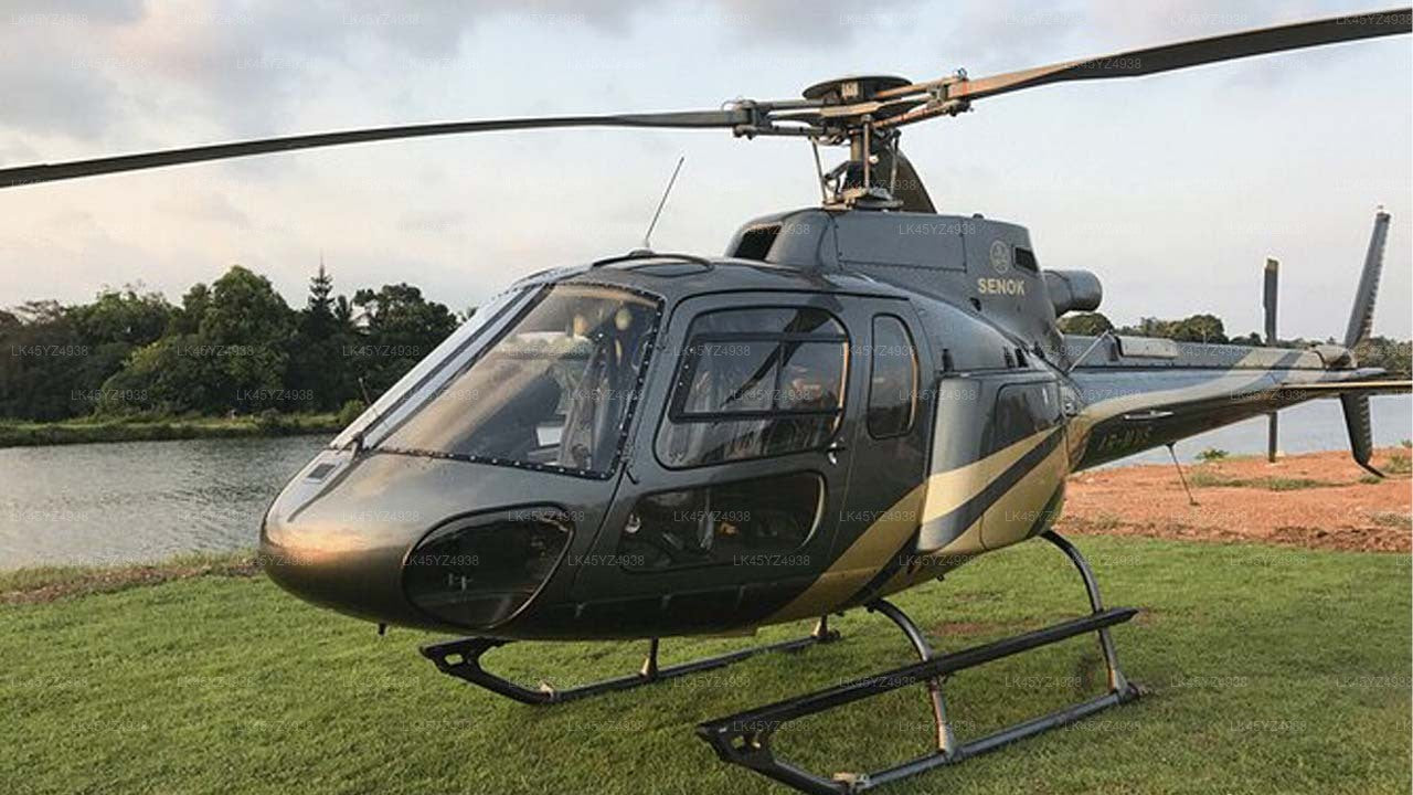 Helicopter Transfer between Colombo Airport (CMB) and Jaffna City