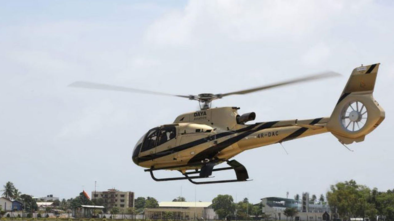 Helicopter Transfer between Ratmalana Airport (RML) and Kandy City