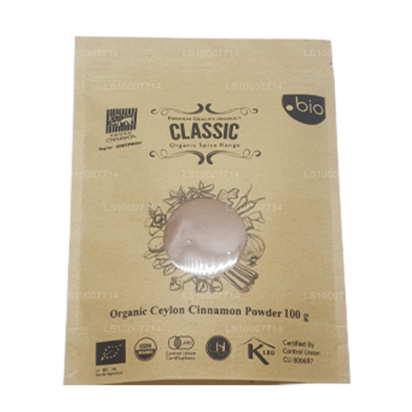 Lakpura Organic Ceylon True Cinnamon Powder Pack