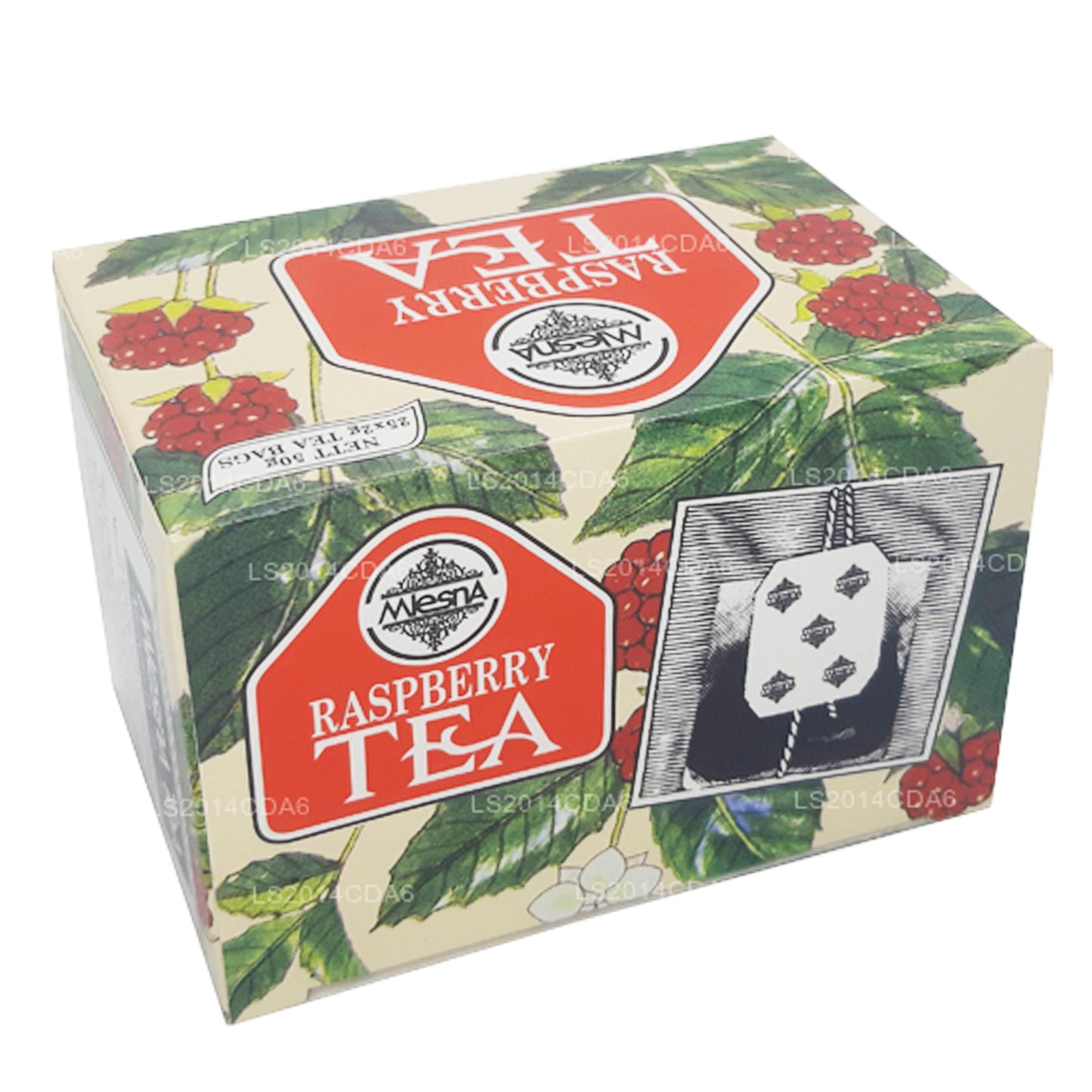 Mlesna Raspberry Tea (50g) 25 Tea Bags