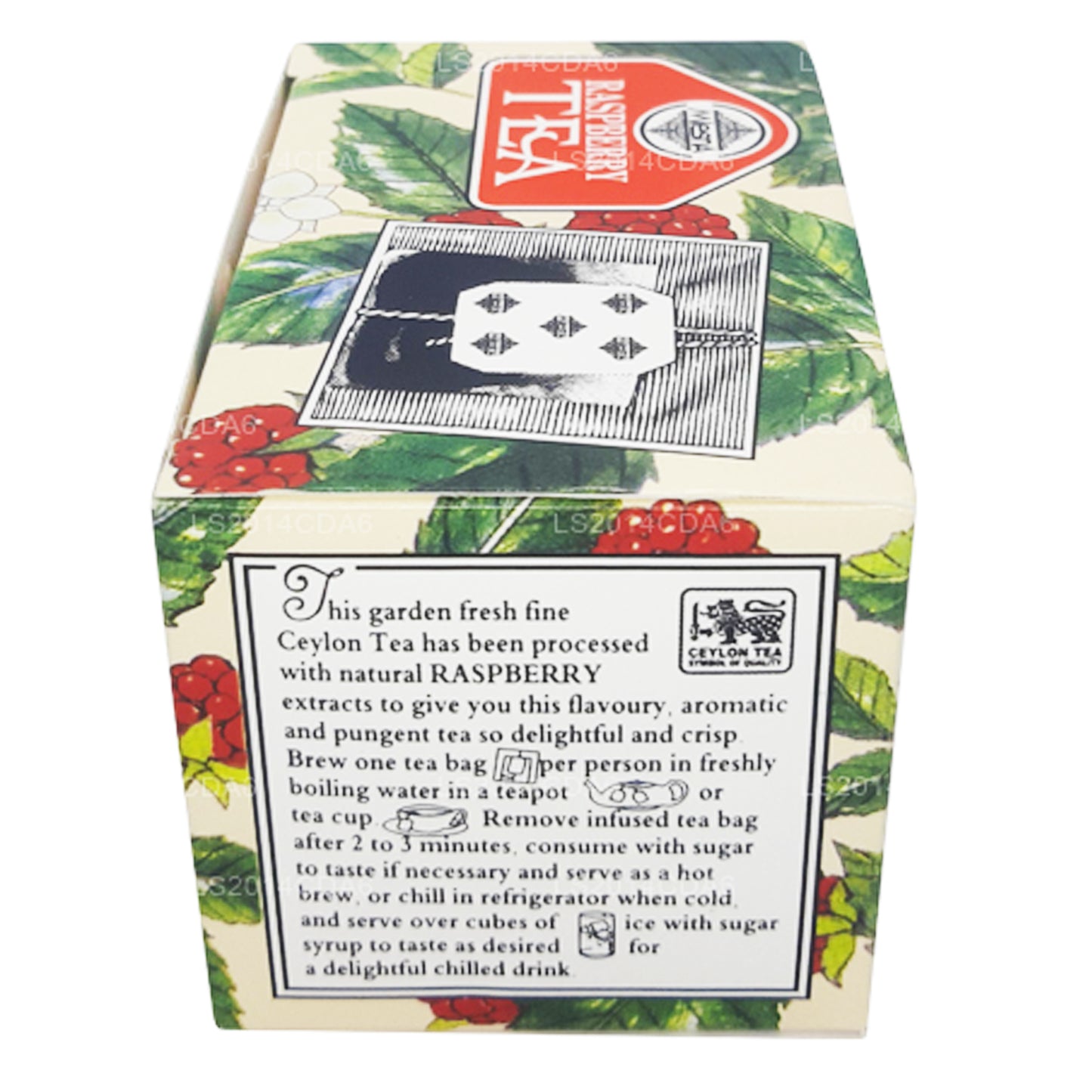 Mlesna Raspberry Tea (50g) 25 Tea Bags