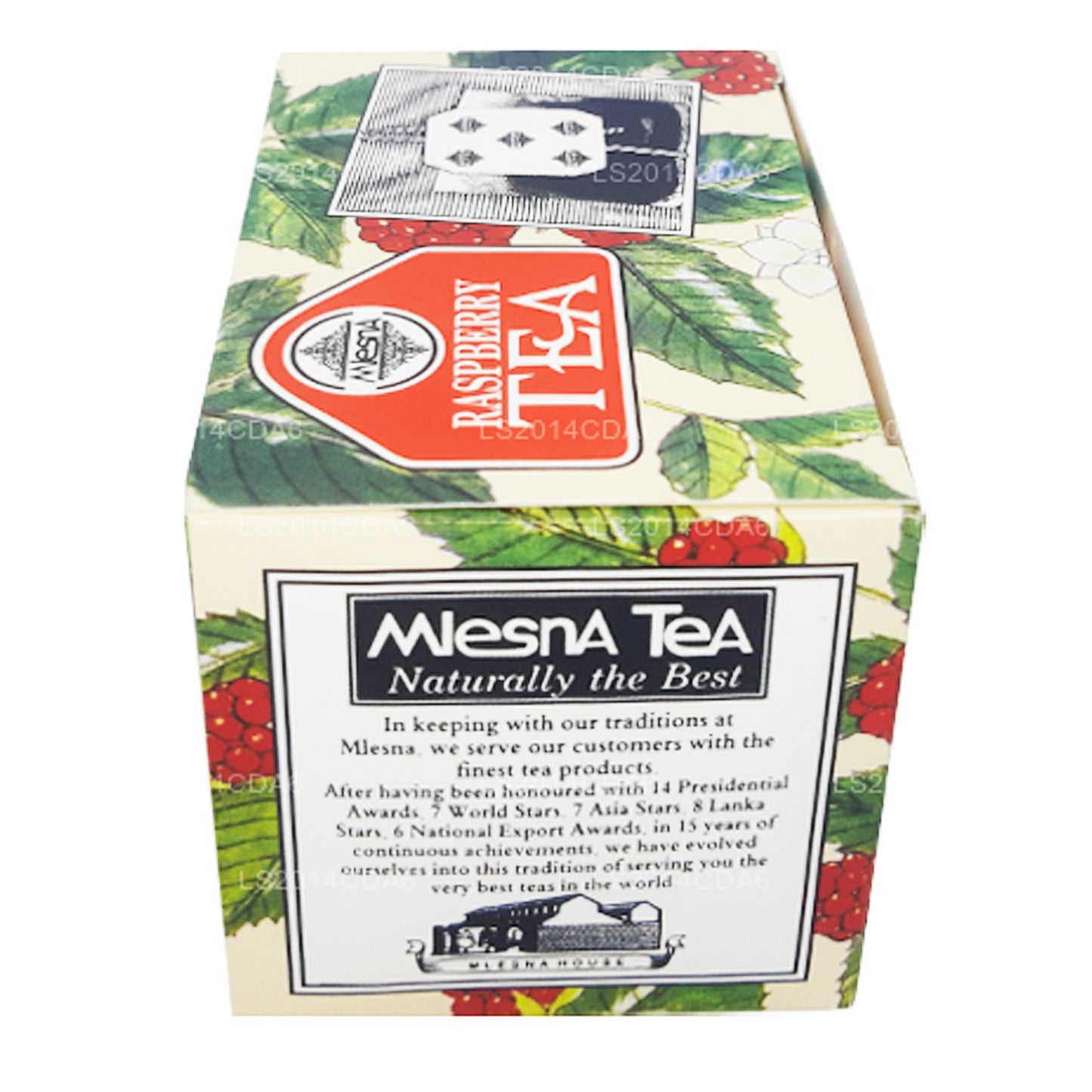 Mlesna Raspberry Tea (50g) 25 Tea Bags