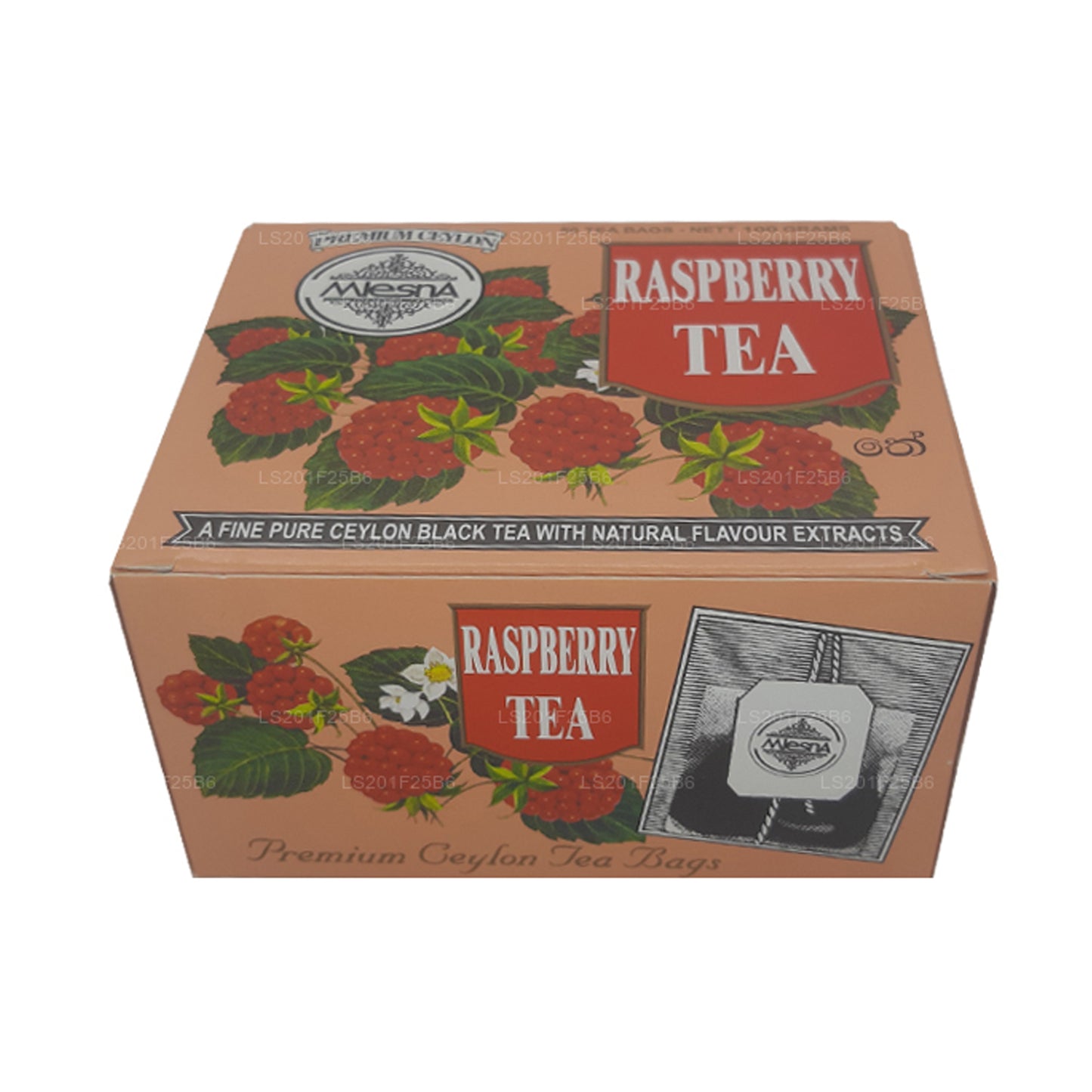 Mlesna Raspberry Tea (100g) 50 Tea Bags