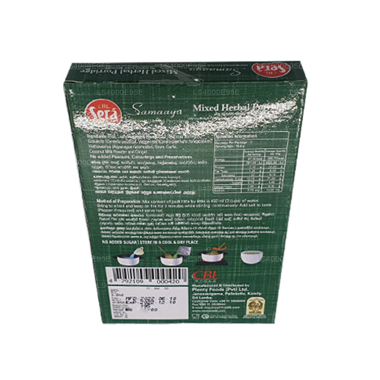 Sera Mixed Herbal Porridge (50g)