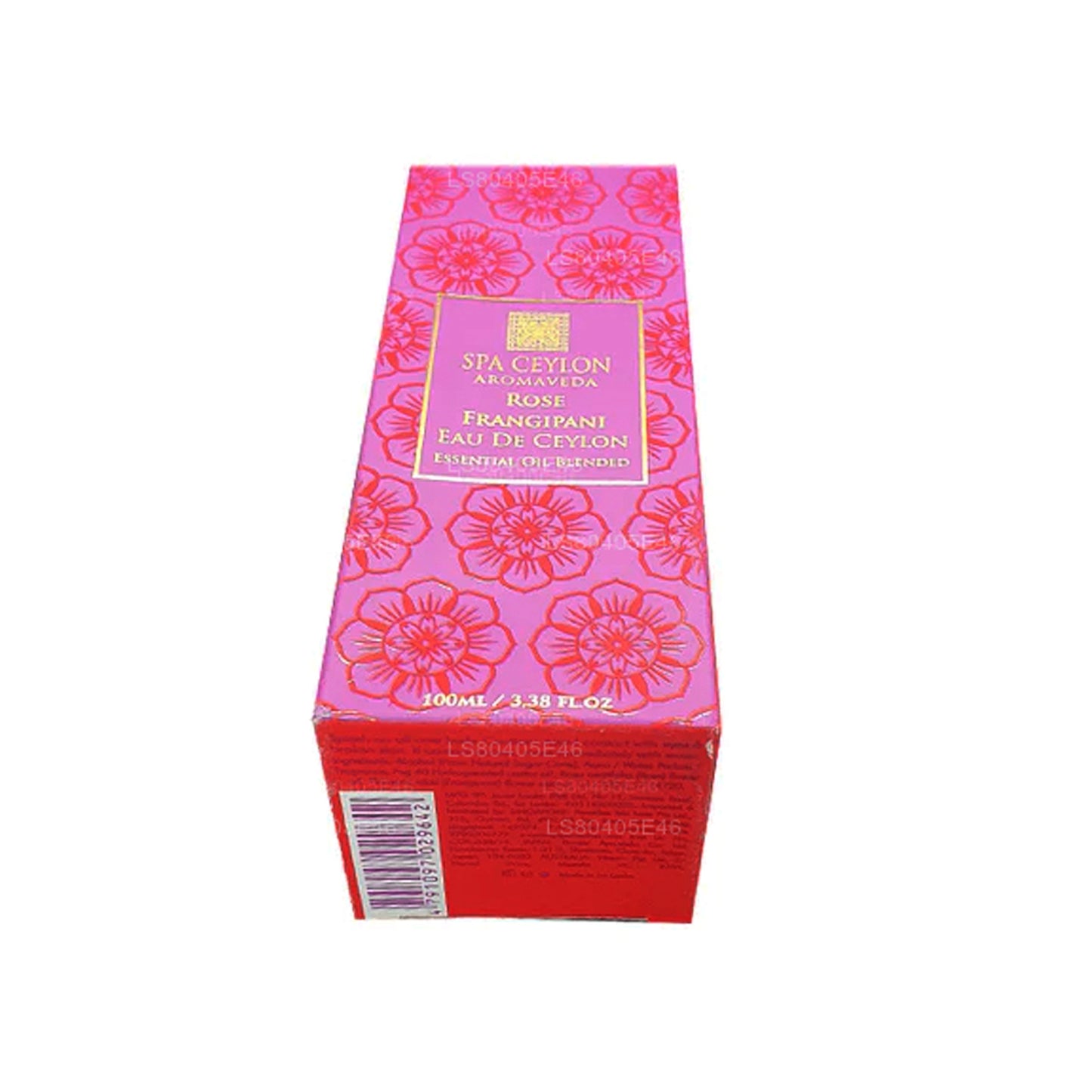 Spa Ceylon Rose Frangipani Eau De Ceylon (100ml)