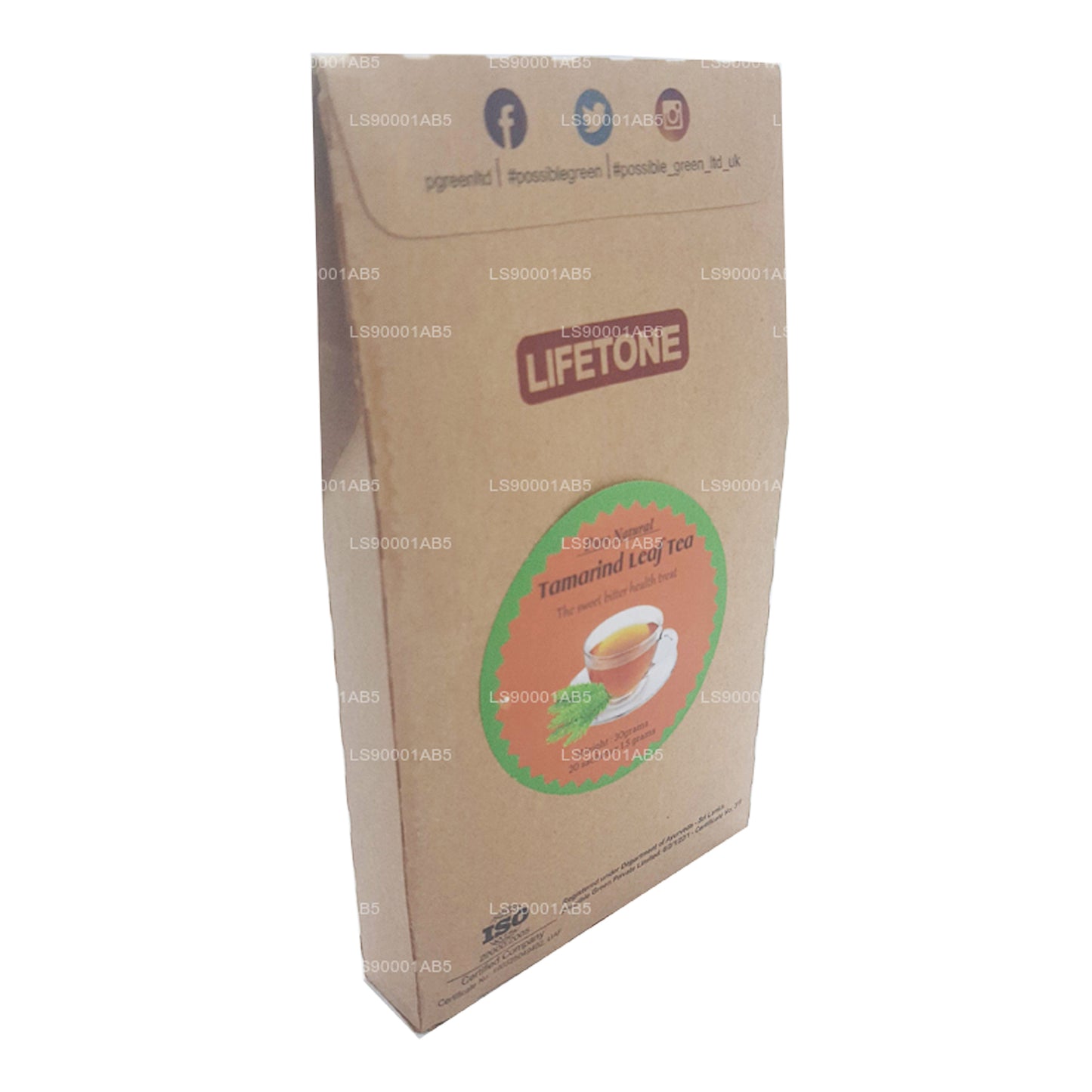 Lifetone Tamarind Leaf Tea (30g) 20 Tea Bags