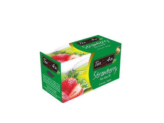 Tea4U Strawberry Green Tea (50g) 25 Tea Bags