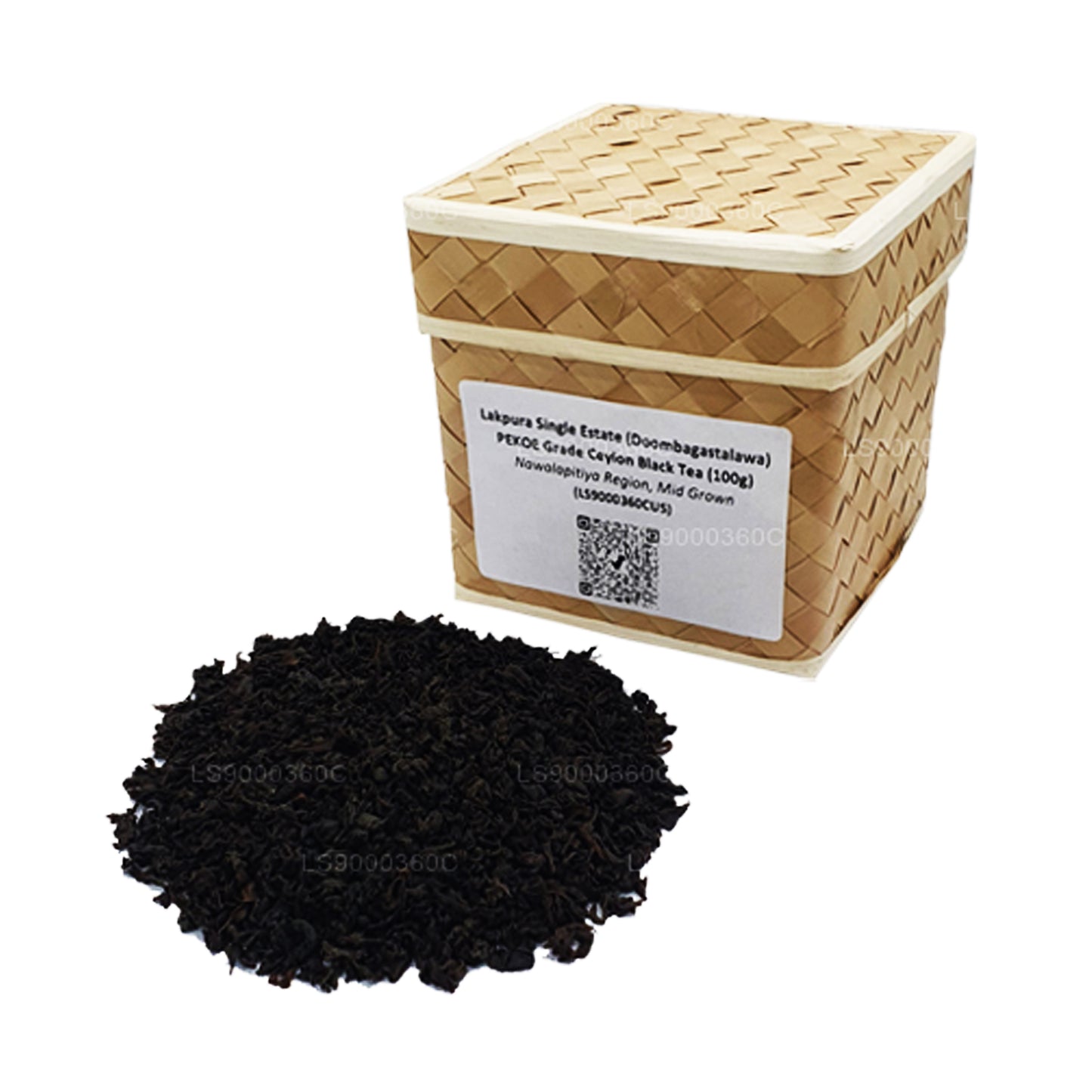 Lakpura Single Estate (Dombagastalawa) PEKOE Grade Ceylon Black Tea Box