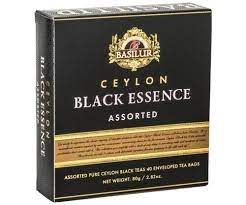 Basilur Ceylon Black Essence Assorted (80g) 40 Enveloped Tea Bags