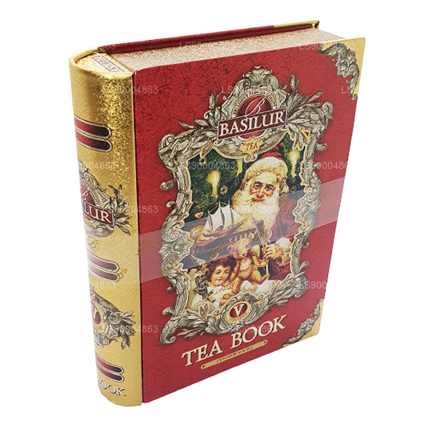 Basilur Festival "Tea Book Volume V - Red" (100g) Caddy