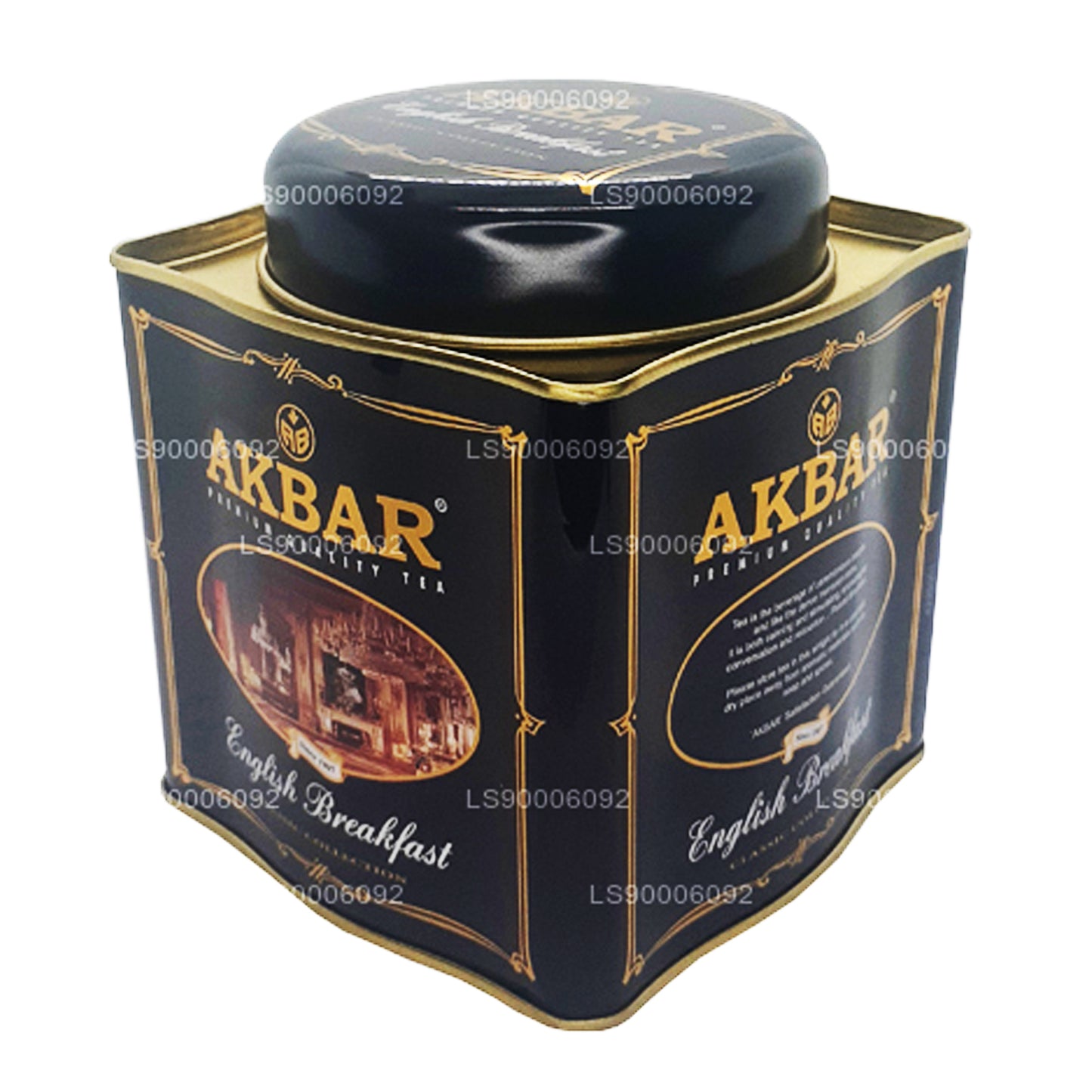 Akbar Classic English Breakfast Leaf Tea (250g) Tin