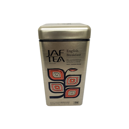Jaf Tea Classic Gold Collection English Breakfast Caddy (175g)