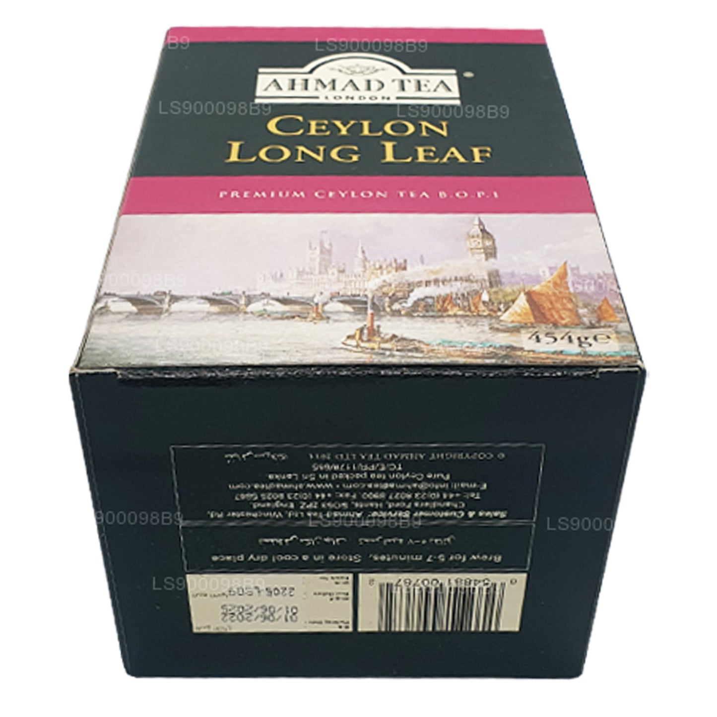 Ahmad Tea Ceylon Long Leaf Loose Tea Carton