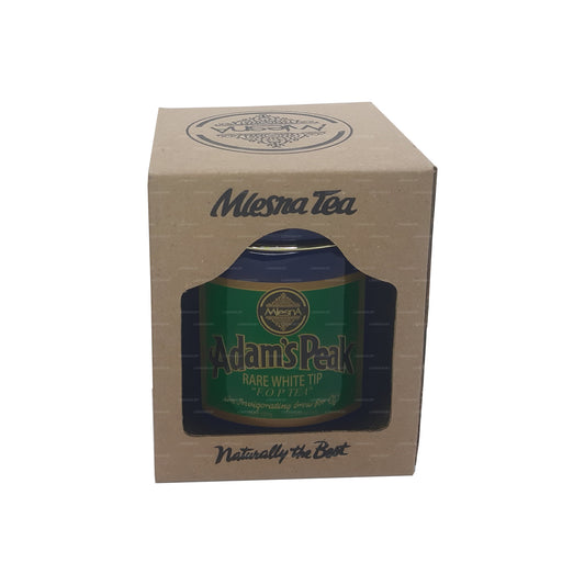 Mlesna Tea Adam's Peak Rare White Tip FOP Leaf Tea In Metal Caddy (100g)