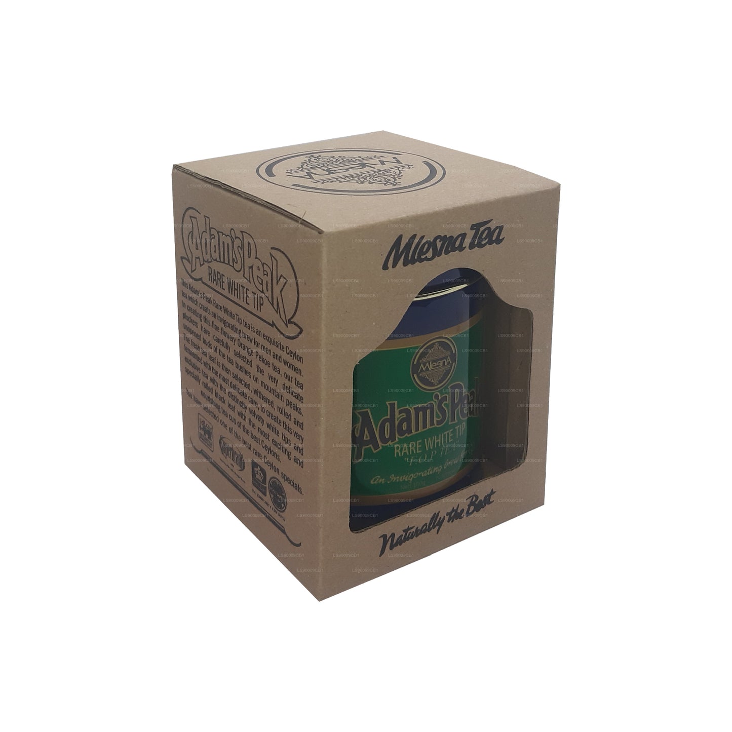 Mlesna Tea Adam's Peak Rare White Tip FOP Leaf Tea In Metal Caddy (100g)
