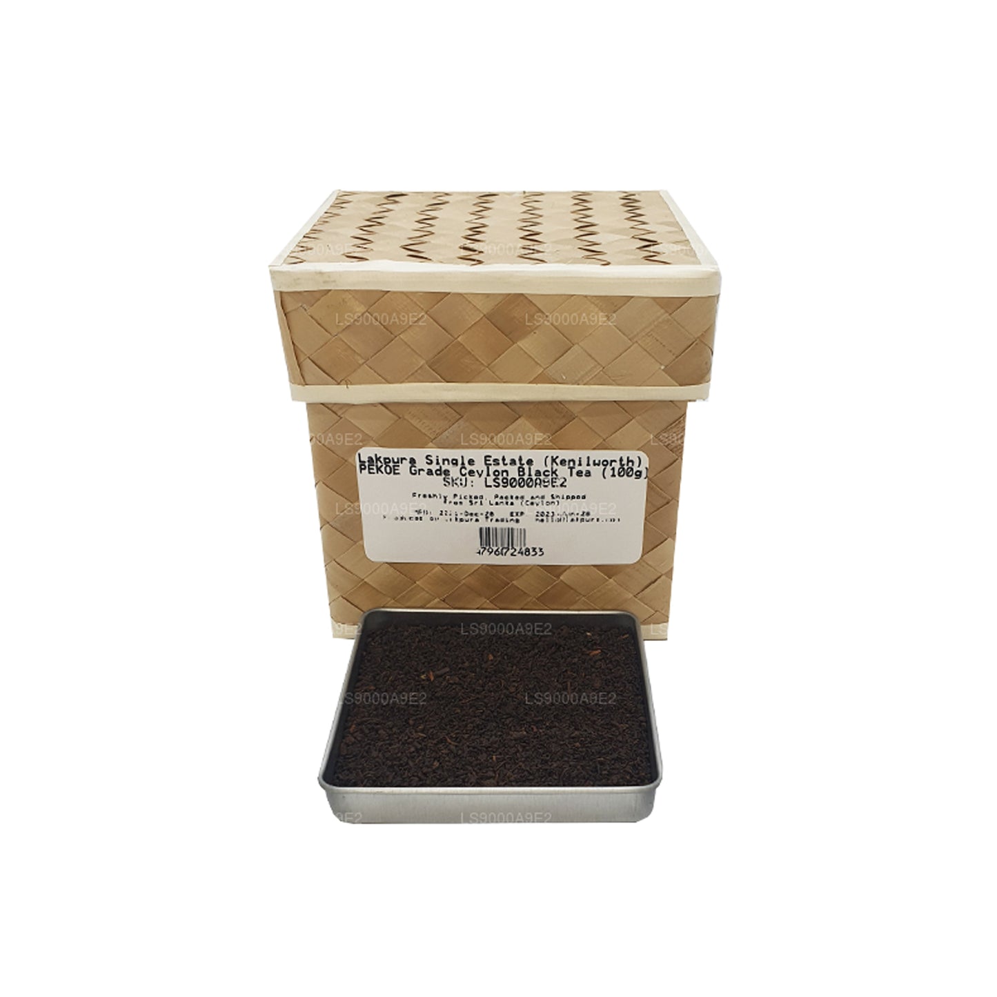 Lakpura Single Estate (Kenilworth) PEKOE Grade Ceylon Black Tea (100g)