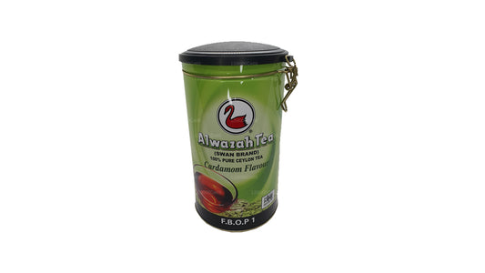 Alwazah Cardamom Flavour  Tea (FBOP1) Tin (300g)
