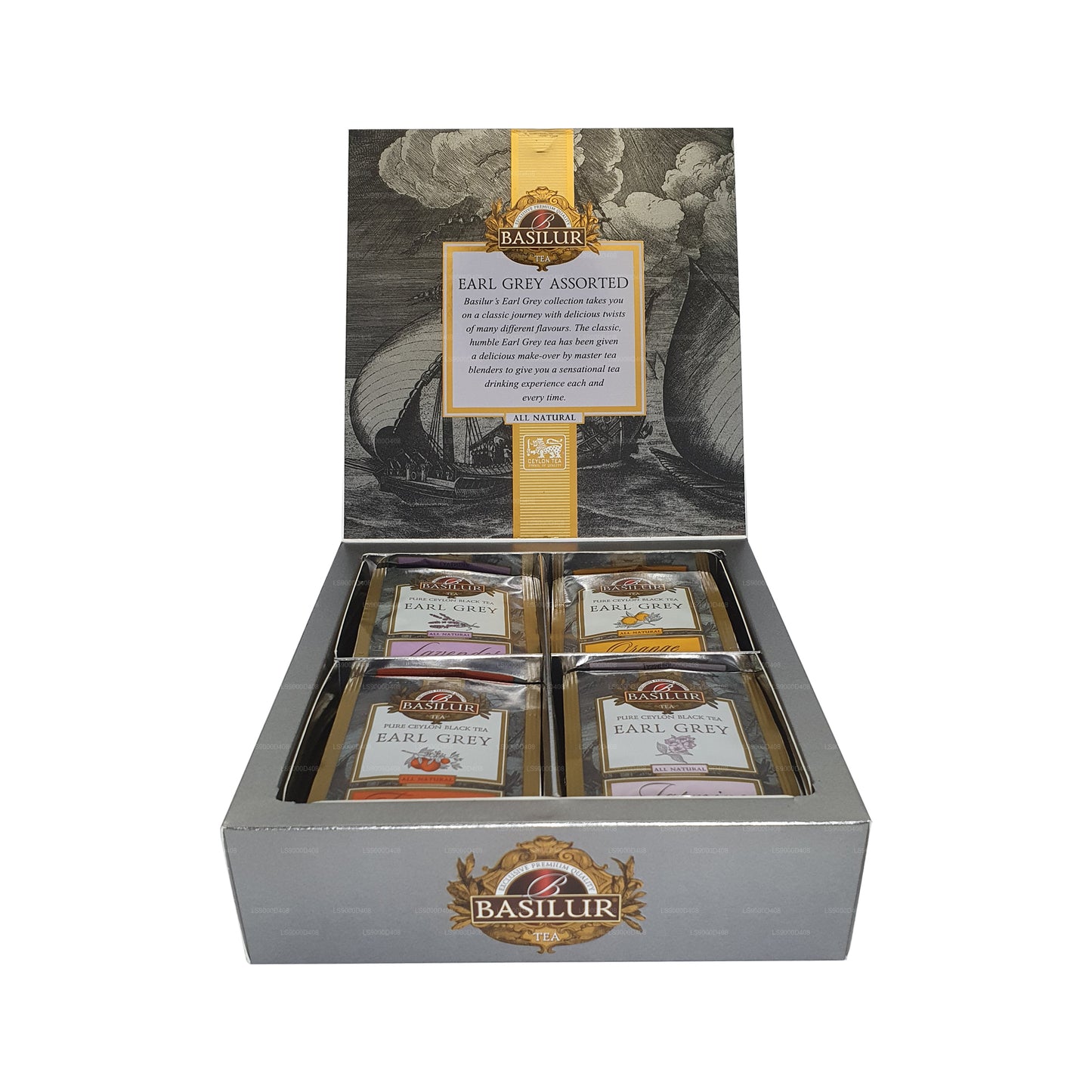 Basilur Earl Grey Collection Assorted (80g)