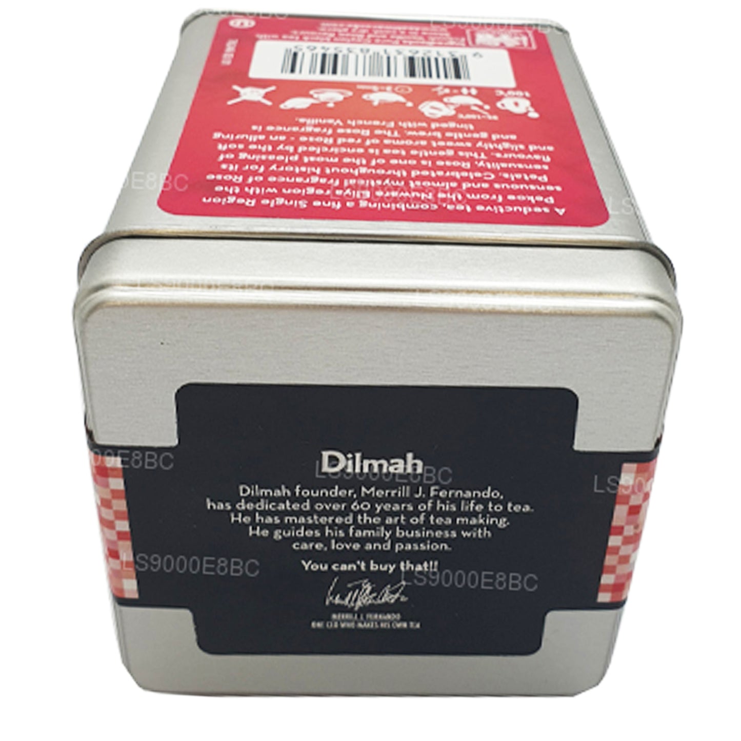 Dilmah t-Series Rose with French Vanilla Loose Leaf Tea (100g)