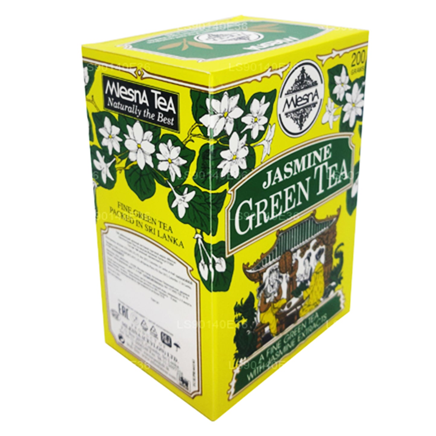 Mlesna Jasmine Flavored Loose Green Tea (200g)