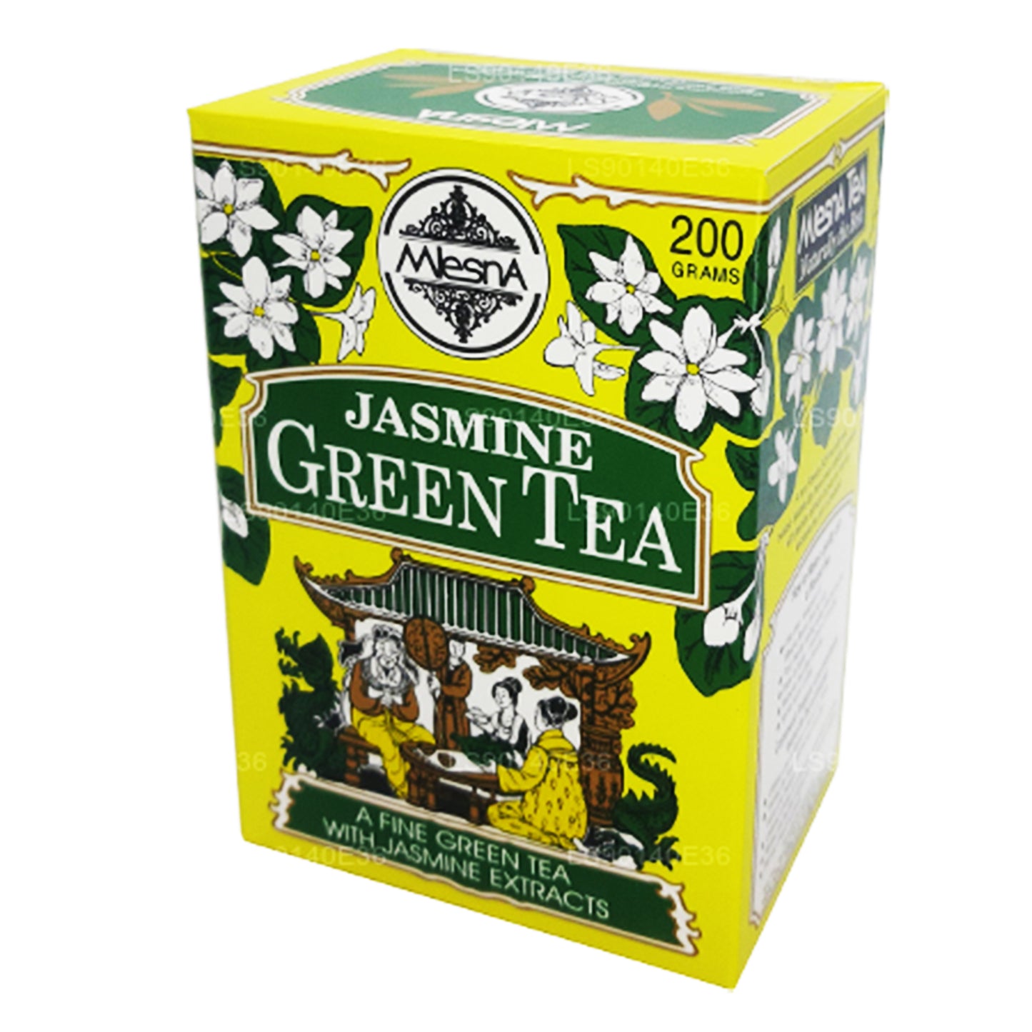 Mlesna Jasmine Flavored Loose Green Tea (200g)