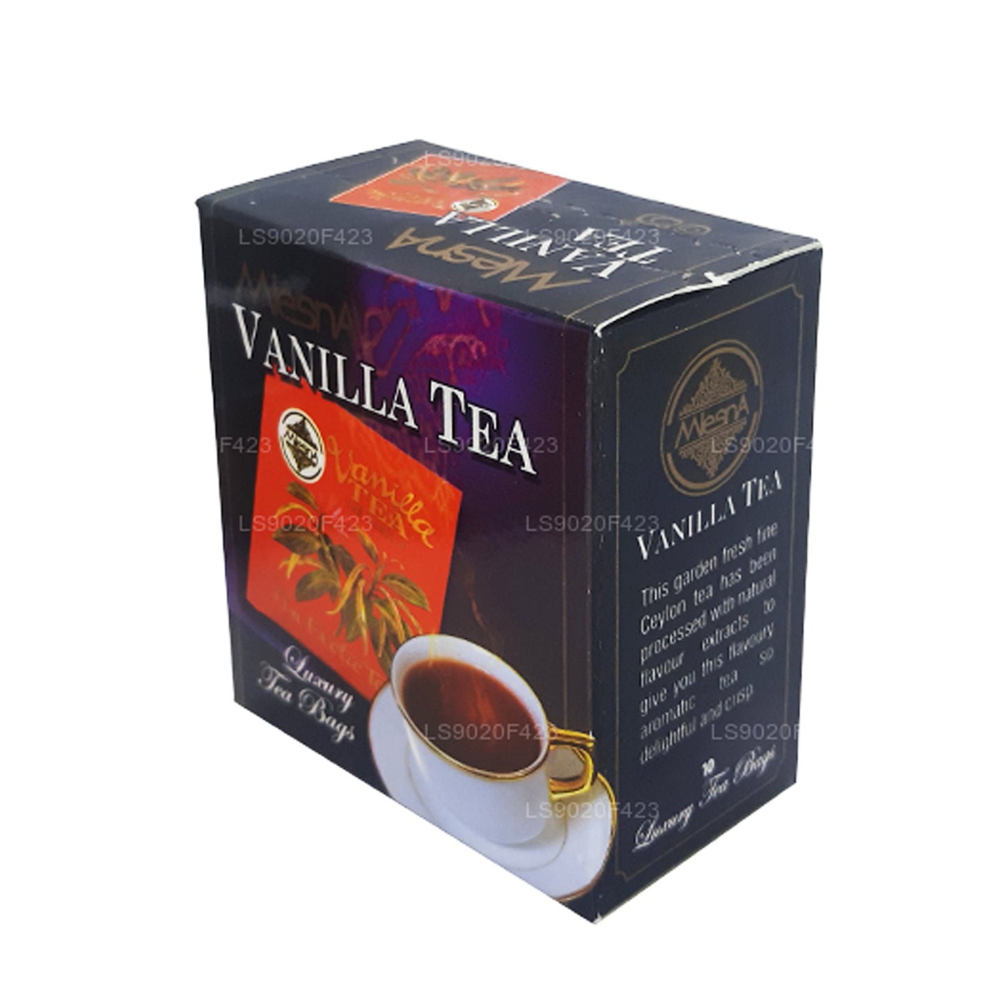 Mlesna Vanilla Tea (20g) 10 Luxury Tea Bags