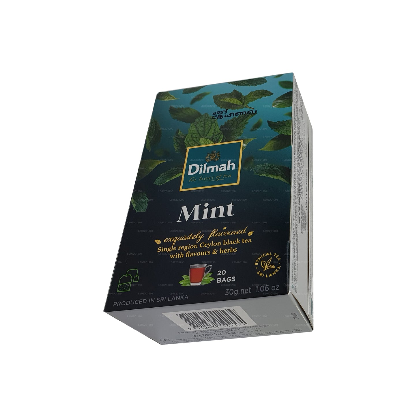 Dilmah Mint Flavored Ceylon Black Tea (30g)