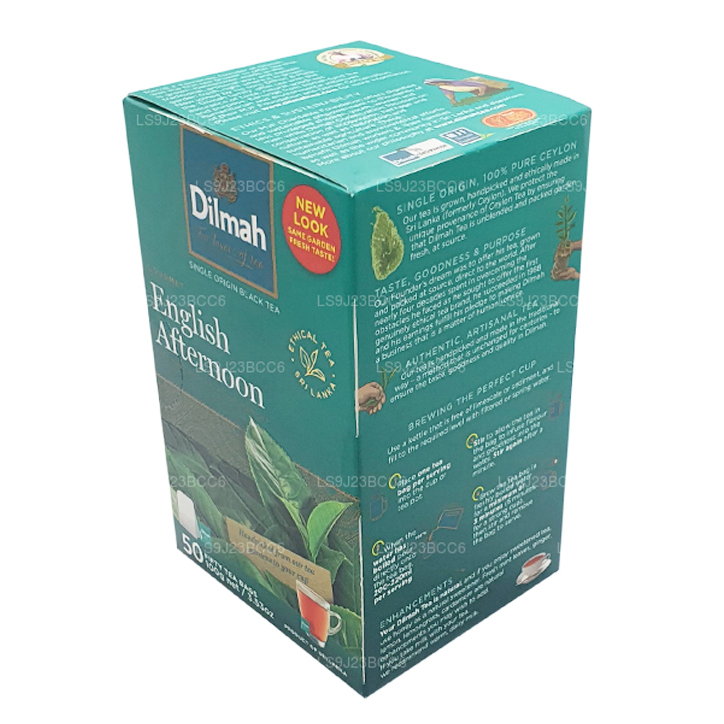 Dilmah English Afternoon Tea (100g) 50 Tea Bags