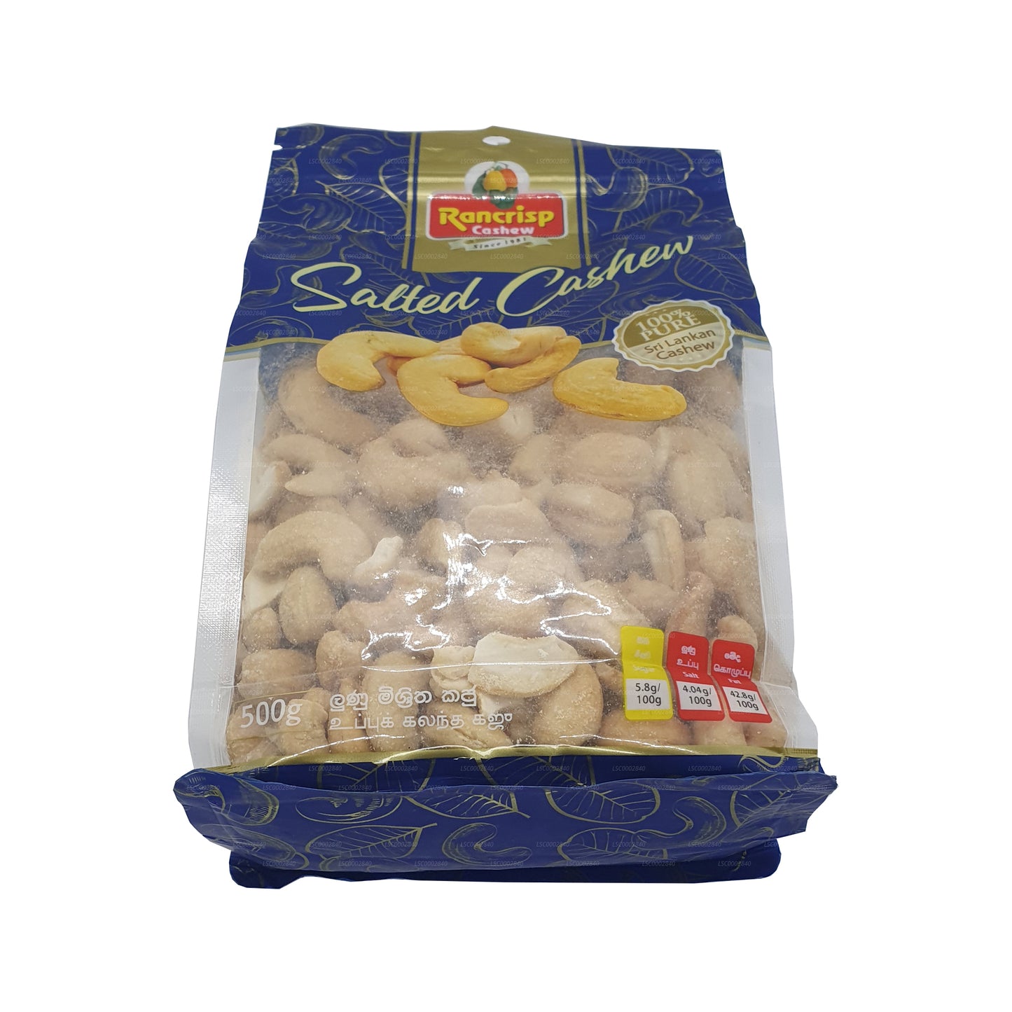 Rancrisp Salted Cashew Nuts (500g)