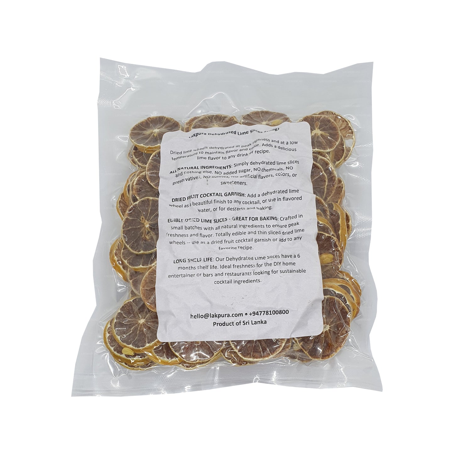 Lakpura Dehydrated Lime Slices (100g)