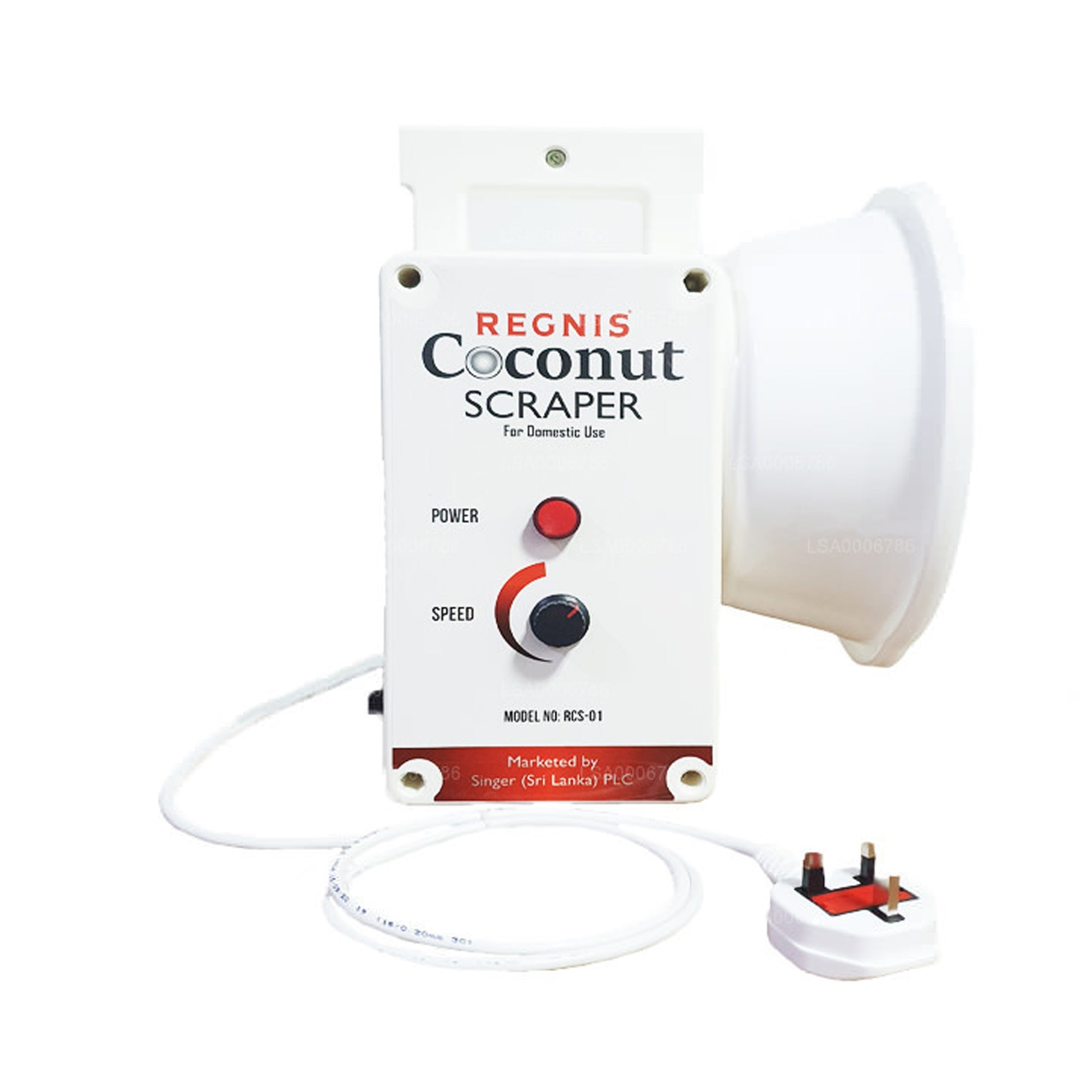 Lakro Domestic Electric Coconut Scraper (110v) Model RCS-01