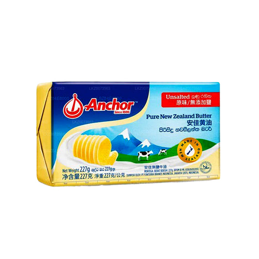 Anchor Unsalted Pure New Zealand Butter (227g)