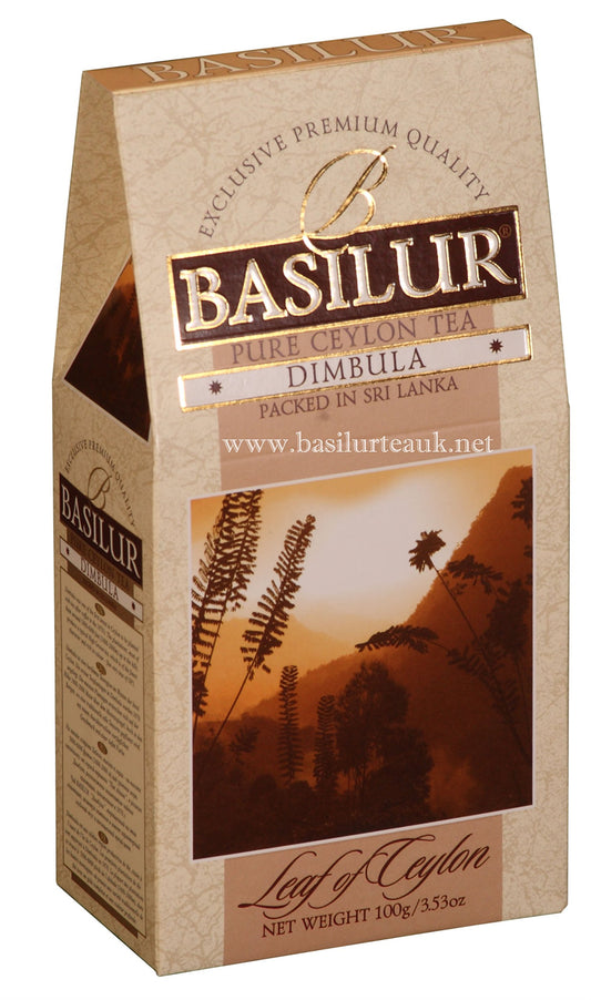 BASILUR LEAF OF CEYLON - PACKET - FLBT - LT - DIMBULA - 100g X 24 (100g)