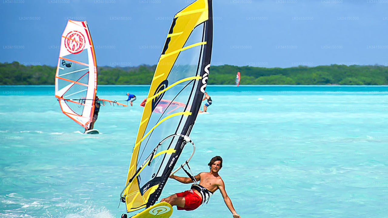 4 hour Beginner Windsurfing Course from Kalpitiya (1 Person)