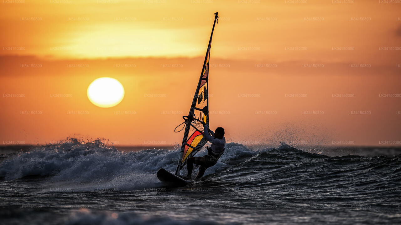 4 hour Beginner Windsurfing Course from Kalpitiya (1 Person)