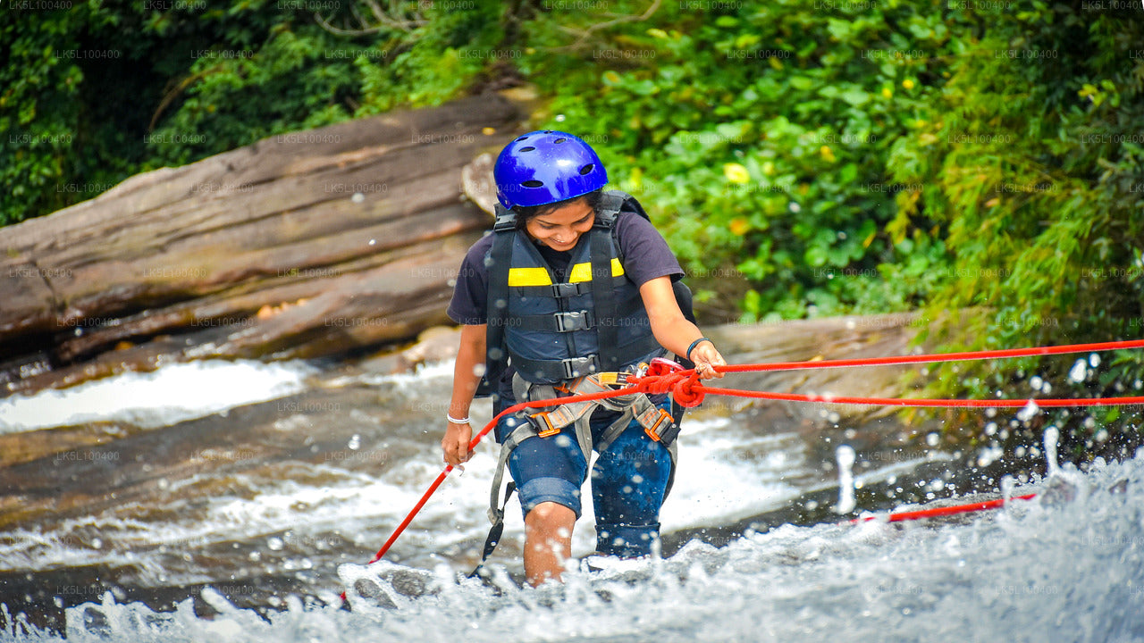 Canyoning and Abseiling Combined Adventure Package from Kitulgala