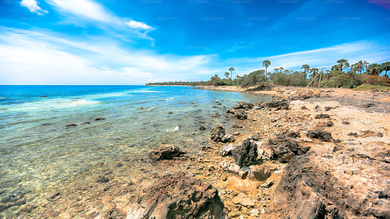 Delft Island and Velanai Island from Jaffna