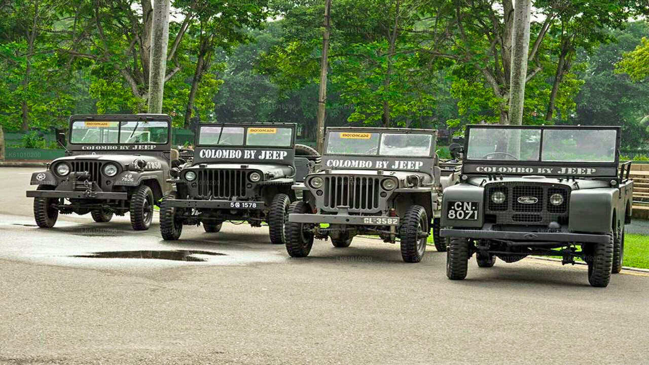Colombo City Tour by War Jeep