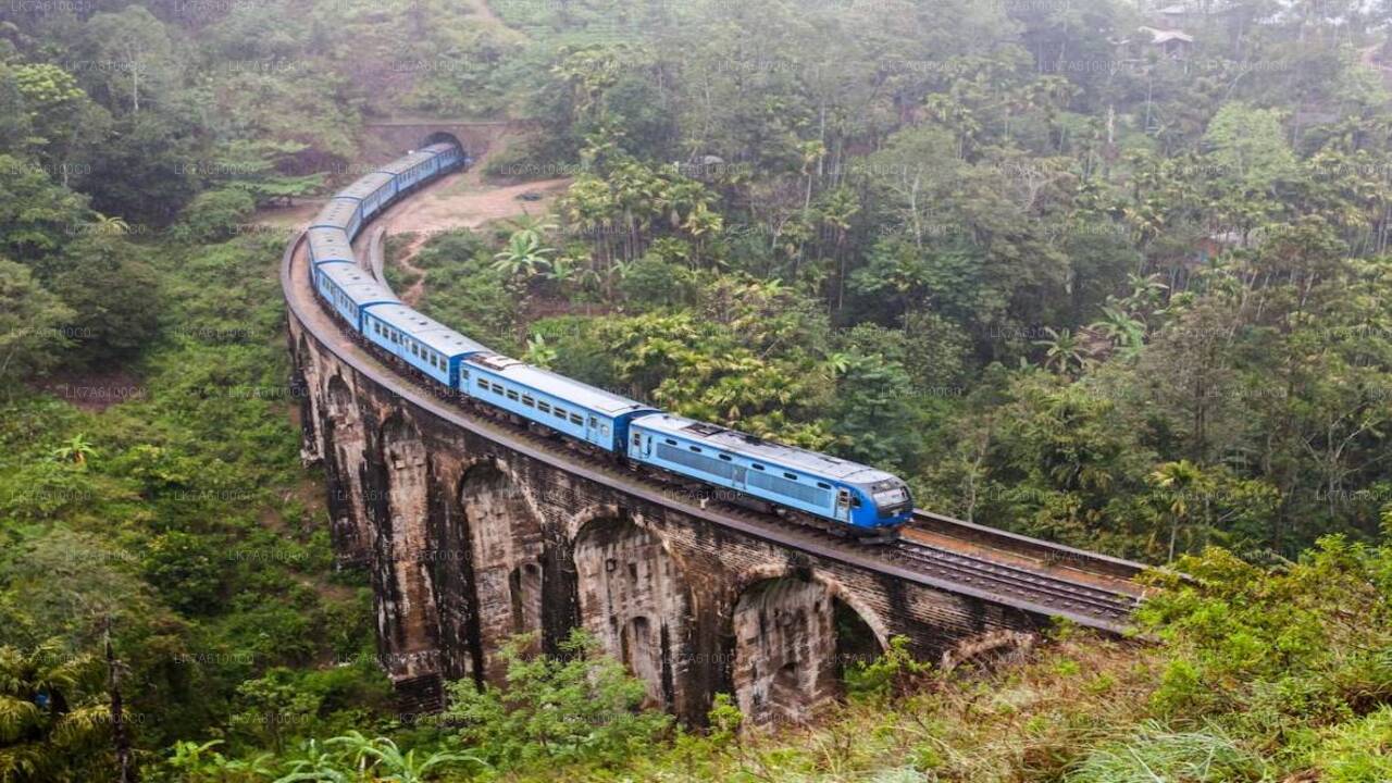 Badulla to Colombo train ride on (Train No: 1006 "Podi Menike")