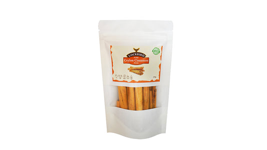 Lockbird Pure Ceylon Cinnamon Sticks (100g)