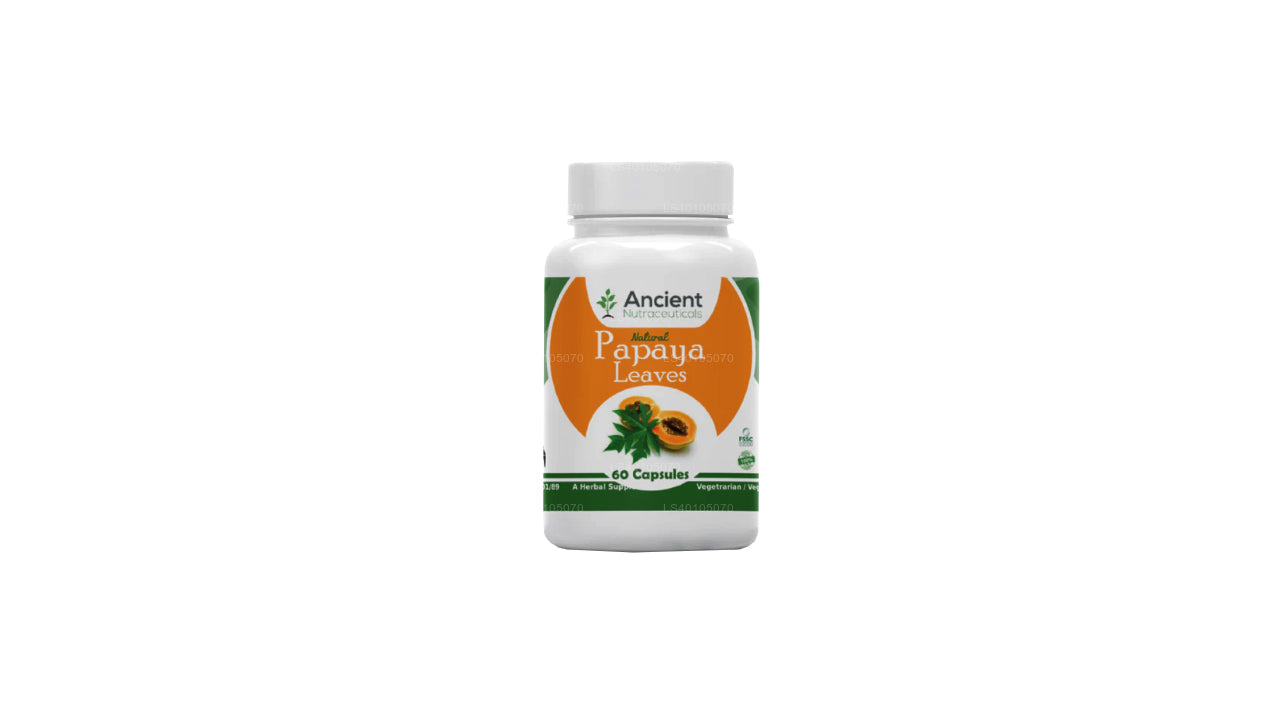 Ancient Nutra Papaya Leaves (60 Capsules)