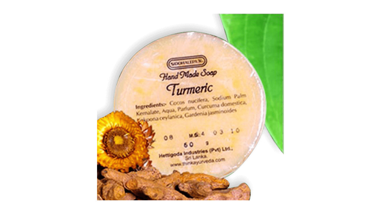 Siddhalepa Hand Made Soap "Turmeric" (60g)