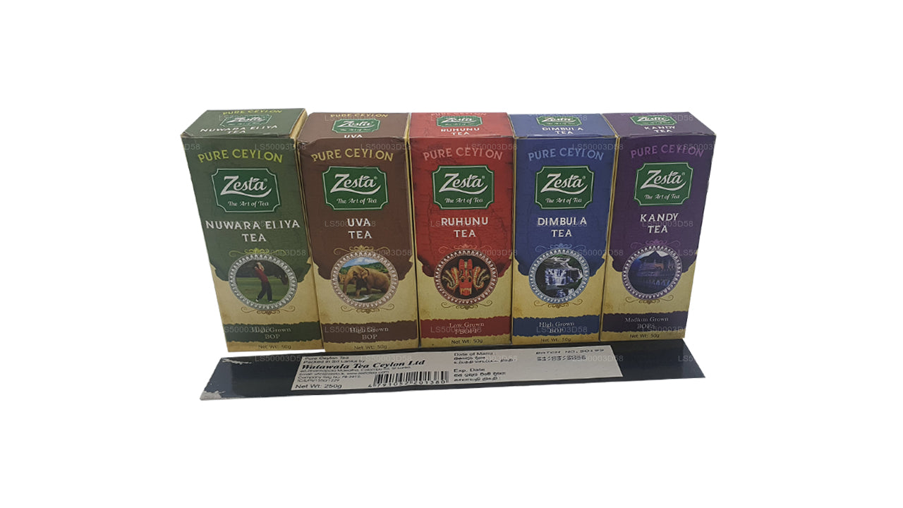 Zesta Ceylon Regional Tea Collection (250g)