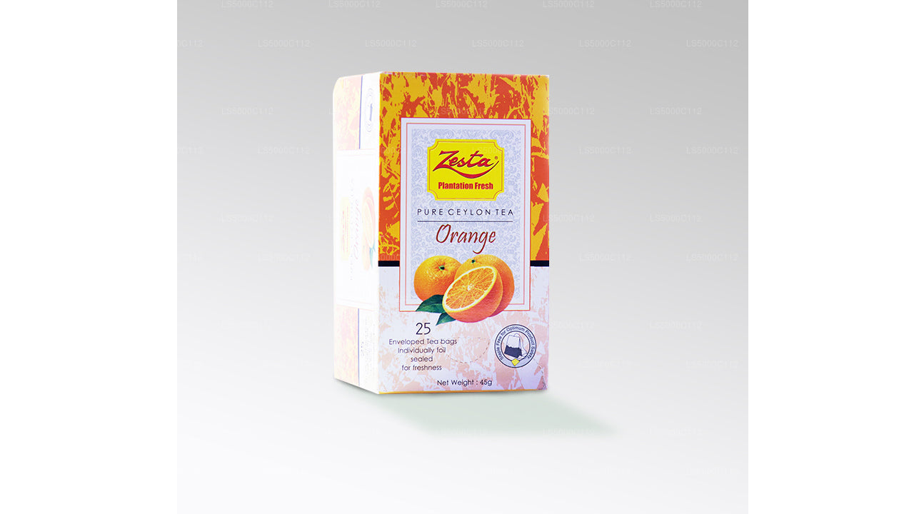 Zesta Orange Black Tea Ã¢â‚¬â€œ 25 Tea Bags (45g)