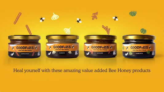 Goodfolks Sri Lankan Bee Honey with Garlic (250g)