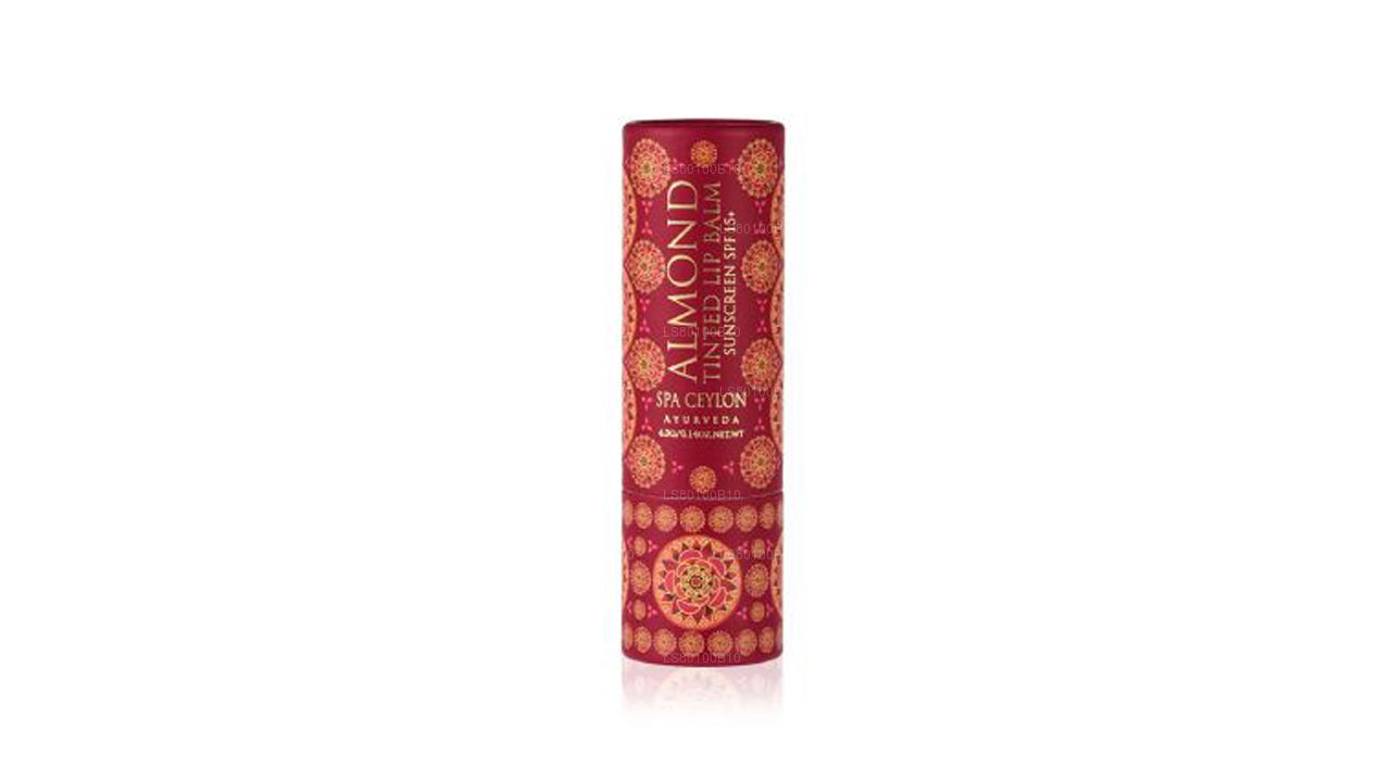 Spa Ceylon Almond Tinted Lip Balm - Damson SPF 15+