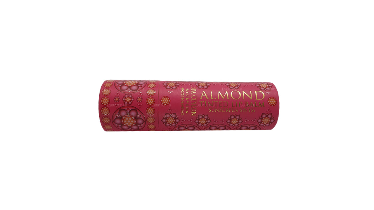 Spa Ceylon Almond Tinted Lip Balm - Hibiscus SPF 15+