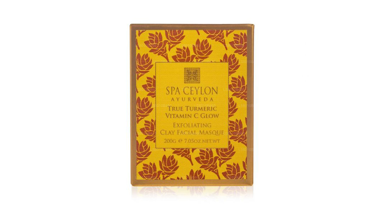 Spa Ceylon True Turmeric - Vitamin C Glow - Exfoliating Clay Facial Masque (200g)